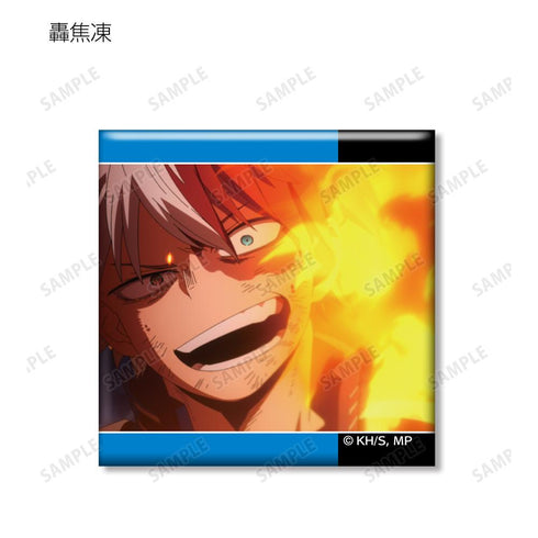 『僕のヒーローアカデミア』トレーディング名シーンスクエア缶バッジ(単位/BOX)【202508再販】